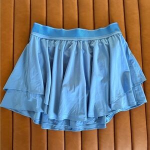 Lululemon Athletica Light Blue Mini Skirt